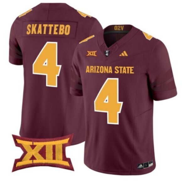 ✅Mens Youths Womens Cam Skattebo Stitched Maroon Jersey - Picture 1 of 1